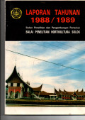 LAPORAN TAHUNAN 1988/1989.