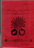 LAPORAN TAHUNAN KERJASAMA PENELITIAN. PP. MARIHAT - BIOTROP. (MASALAH BUSUK PANGKAL BATANG DAN HAMA TIKUS DI PERKEBUNAN KELAPA SAWIT)