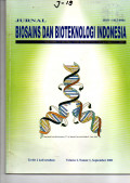 JURNAL BIOSAINS DAN BIOTEKNOLOGI INDONESIA