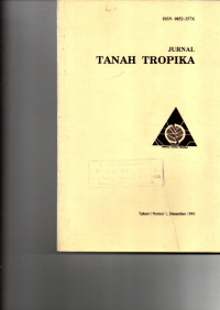 JURNAL TANAH TROPIKA