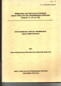 PEMBAHASAN DAN PENYUSUN PROGRAM BADAN PENELITIAN DAN PENGEMBANGAN PERTANIAN. SUKABUMI, 18-20 JUNI 1990