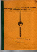 REKOMENDASI PEMUPUKAN TANAMAN KELAPA SAWIT PN. PERKEBUNAN VII TAHUN 1983