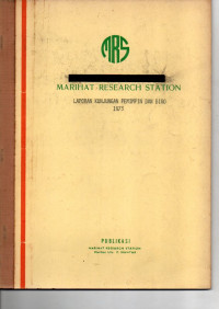 LAPORAN KUNJUNGAN PEMIMPIN DAN BIRO 1973