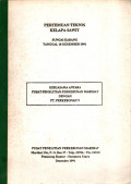 PERTEMUAN TEKNIS KELAPA SAWIT. SUNGAI KARANG TANGGAL 18 DESEMBER 1991