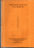 LAPORAN KOMODITI MINYAK SAWIT BULAN OKTOBER 1992