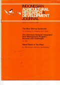 INDONESIAN AGRICULTURAL RESEARCH & DEVELOPMENT JOURNAL