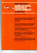 INDONESIAN AGRICULTURAL RESEARCH & DEVELOPMENT JOURNAL