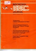INDONESIAN AGRICULTURAL RESEARCH & DEVELOPMENT JOURNAL