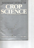 INDONESIAN JOURNAL OF CROP SCIENCE