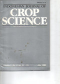 INDONESIAN JOURNAL OF CROP SCIENCE