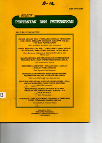 BULLETIN PERTANIAN DAN PETERNAKAN