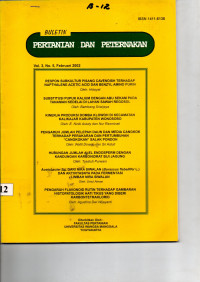 BULLETIN PERTANIAN DAN PETERNAKAN