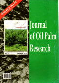 JOURNAL OF OIL PALM RESEARCH