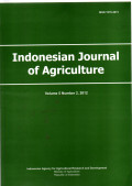 INDONESIAN JOURNAL OF AGRICULTURE