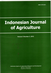 INDONESIAN JOURNAL OF AGRICULTURE