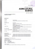 INDONESIAN JOURNAL OF AGRICULTURAL SCIENCE