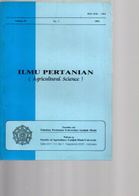 ILMU PERTANIAN ( AGRICULTURAL SCIENCE)