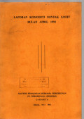 LAPORAN KOMODITI MINYAK SAWIT BULAN APRIL 1992