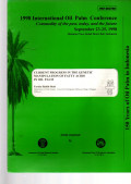 1998 IOPC COMMODITY OF THE PAST, TODAY, AND THE FUTURE. SEPTEMBER 23-25, 1998. SHERATON NUSA INDAH HOTEL, BALI, INDONESIA. CURRENT PROGRESS IN THE GENETIC MANIPULATION OF FATTY ACIDS IN OIL PALM.