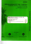 1998 IOPC COMMODITY OF THE PAST, TODAY, AND THE FUTURE. SEPTEMBER 23-25, 1998. SHERATON NUSA INDAH HOTEL, BALI, INDONESIA. PRODUCTION OF QUALITY IOI (DXP) OIL PALM PLANTING MATERIALS