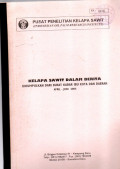 KELAPA SAWIT DALAM BERITA. APRIL-JUNI 2004