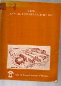 PORIM ANNUAL RESEARCH REPORT 1980