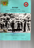 BIOTROP. SEAMEO REGIONAL CENTRE FOR TROPICAL BIOLOGY. NEWSLETTER NO. 32, APRIL-JUNE 1980