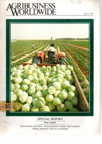 AGRIBUSINESS WORLDWIDE. NOMOR 8 VOLUME 10 (AUGUST 1988)