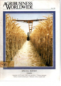 AGRIBUSINESS WORLDWIDE. NOMOR 7 VOLUME 10 (JULY 1988)