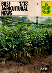 AGRICULTURAL NEWS FROM BASF 1/78