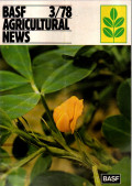 AGRICULTURAL NEWS FROM BASF 3/78