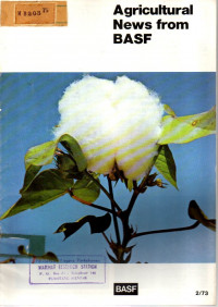 AGRICULTURAL NEWS FROM BASF 2/73