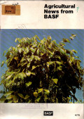 AGRICULTURAL NEWS FROM BASF. 4/75