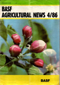 BASF AGRICULTURAL NEWS 4/86