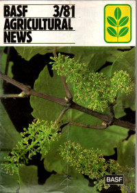 BASF AGRICULTURAL NEWS 3/81