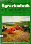 AGRARTECHNIK INTERNATIONAL.  JULI 1979