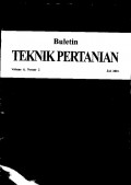 BULETIN TEKNIK PERTANIAN. VOL. 6 (2), JULI 2001