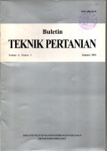 BULETIN TEKNIK PERTANIAN. VOL. 6 (1), JANUARI 2001