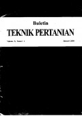 BULETIN TEKNIK PERTANIAN. VOL. 5 (1), JANUARI 2000