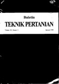 BULETIN TEKNIK PERTANIAN. VOL. IV (1), JANUARI 1999