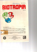 BIOTROPIA SOUTHEAST ASIAN REGIONAL CENTER FOR TROPICAL BIOLOGY. NO. 2 1988/1989