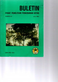 BULETIN PUSAT PENELITIAN PERKEBUNAN GETAS. NO. 58, JULI 1992