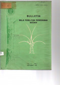 BULLETIN BALAI PENELITIAN PERKEBUNAN MEDAN. VOL. 6 (3), SEPTEMBER 1975