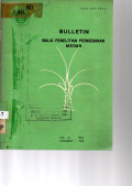 BULLETIN BALAI PENELITIAN PERKEBUNAN MEDAN. VOL. 10 (4), DESEMBER 1979