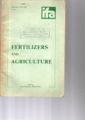 FERTILIZERS AND AGRICULTURE. JULY 1987. NO. 95