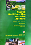 ABSTRAK HASIL PENELITIAN PERTANIAN INDONESIA. VOL. 23(2), 2006