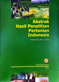 ABSTRAK HASIL PENELITIAN PERTANIAN INDONESIA. VOL. 28(2), 2011