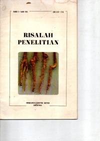 Image of RISALAH PENELITIAN